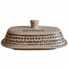 Масленка керамическая 17*12*7см Flatel