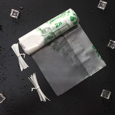 Пакеты д/ЗАМОРАЖИВАНИЯ в коробке "Уфа ПАК" 2 литра 20*30 40шт/рул. (24) Королевство чистоты