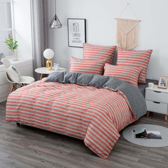 Комплект постельного белья Sofi de Marko Эйдан семейный розовый