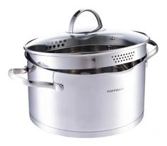 Кастрюля со сливом HoffMann HM5622 4,7л