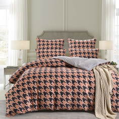 Комплект постельного белья Sofi de Marko Пикасо двуспальный евро персиковый