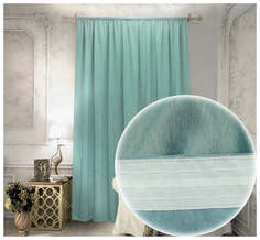 Штора Amore Mio Soft 200x270, ментол, 1 шт.