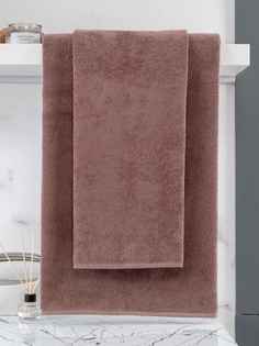 Махровое полотенце без бордюра Росхалат ПМ-118(70x140)
