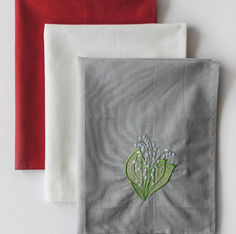 Комплект полотенец василиса цветочная мелодия ландыш 3шт 47х61см