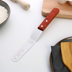 Лопатка изогнутая «Лопатка и миксер», 26.5 см x 3 см Konfinetta