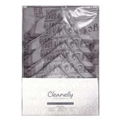 Комплект столовый Cleanelly Bon Voyage Скатерть 200 x 150 см + Салфетки 50 х 50 см х 6 шт