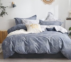 Комплект постельного белья SELENA с одеялом и простыней на резинке 1,5сп