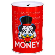 Копилка для денег детская Disney Микки Маус и друзья MONEY, банка - копилка, размер 6,5