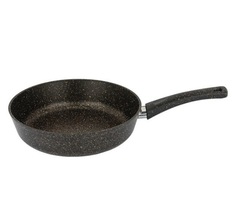 Сковорода универсальная Agness Granite 26 см черный