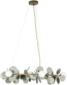 Подвесная люстра светодиодная Matisse 10008/1050 Grey Loft it