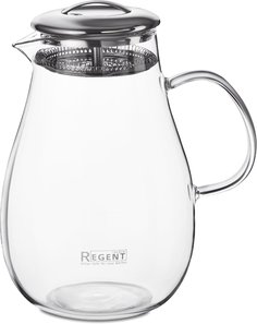 Кувшин для xолодныx напитков Regent Inox Linea Franco с фильтр-ситечком 1,8 л