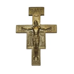 Статуэтка ZlatDecor, Распятие Христа, золотой