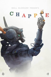 Постер к фильму "Робот по имени Чаппи" (Chappie) A2 No Brand