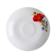 Блюдце «Маки красные», d=15 см No Brand