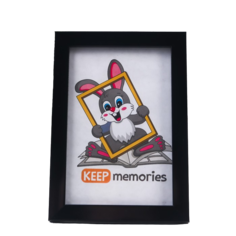 Фоторамка пластик 10х15 см 1489 чёрный Keep Memories