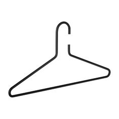 Вешалка-плечики Minima 39,3х0,7х19,7 см, цвет черный Moroshka