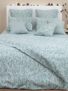 Комплект постельного белья ТМ Хлопковый Край Дуэт Семейный, Бязь Люкс, Альрик полынь