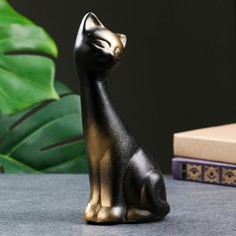 Фигура "Кот мурзик черный" 19см Хорошие сувениры
