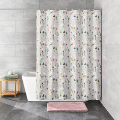 Штора для ванной комнаты Kleine Wolke Flores Multicolor