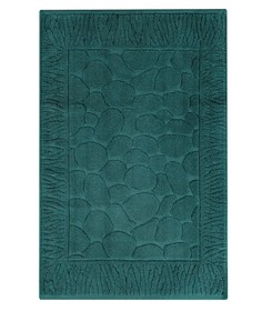 Полотенце-коврик махровое для ног 50х70 (коврик) Mia Cara голубая ель