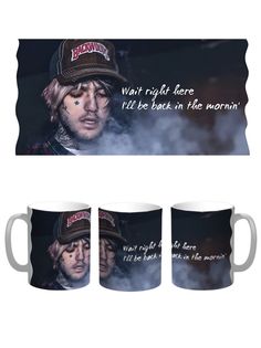 Кружка Каждому Своё Lil Peep, Лил пип, Рэпер 330 мл