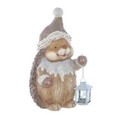 Фигурка декоративная Ежик, L26,5 W21,5 H43 см KSM-752314 Remeco Collection