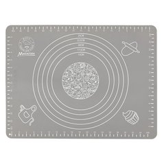 Коврик для запекания 40х30 см силикон со шкалой Basic Marmiton 17408
