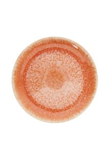 Тарелка обеденная 26,5 см COINCASA оранжевый керамика 7153638