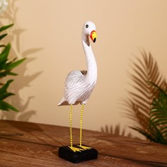 Сувенир Фламинго дерево 40 см No Brand