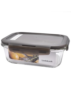 Контейнер для еды LocknLock OvenGlass 380 мл серый Lock&Lock