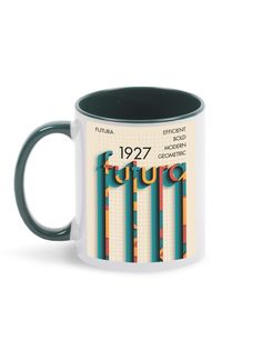 Кружка Каждому Своё Типографика, Futura, Helvetica, Вёрстка 330 мл