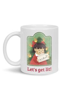 Кружка Каждому Своё "Kids/Дети/Let,s get lit" 330 мл