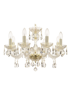 Люстра подвесная хрустальная 117/8/195 G Bohemia Ivele Crystal