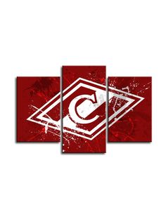 Картины Красотища Модульная картина Спартак 09 105х70 / ФК Спартак Москва