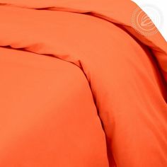 Пододеяльник из Сатина Оранжевый 2-спальный Арт Дизайн