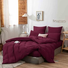 Постельное белье DOMIRO Colors комплект 2 спальный на молнии подарочный набор