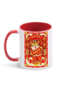 Кружка Каждому Своё Lucky zodiac, Зодиак, Тигр 330 мл