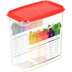 Контейнер Vitaline, 1,5 л, цвет роза No Brand