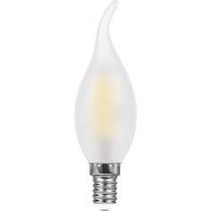 Лампа светодиодная FERON, E14, 9W, 4000K, "Свеча на ветру", арт. 715902 - (10 шт.)