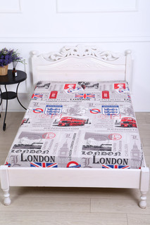 Простыня BarbТекс.Ru 2 - спальная, бязь, 100% хлопок,бежевый