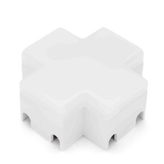 Крестовой коннектор Apeyron 09-29 для соединения модульных светодиодных светильников, 1.2В