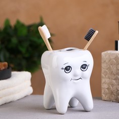 Стакан под зубную щетку Зуб No Brand
