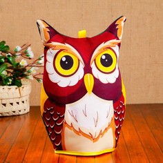 Грелка на френч - пресс «Сова», коричневая, 30х22 см Lavanda