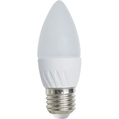 Светодиодная лампа Light candle LED 5,0W 220V E27 4000K свеча Ecola C7TV50ELC