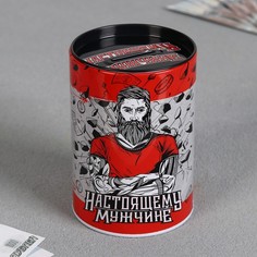 Копилка "Настоящему мужчине", 8 х 12 см No Brand