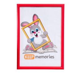 Фоторамка пластик 21х30 см красная (105) Keep Memories