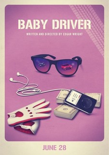 Постер к фильму "Малыш на драйве" (Baby Driver) Оригинальный 41,9x59,4 см No Brand
