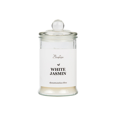 Ароматическая свеча WHITE JASMINE, Д100 Ш100 В180 Вещицы