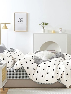 Постельное белье GoodNight Сатин Делюкс 398 с компаньоном 2 сп. с евро с нав. 50х70