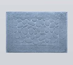 Махровое полотенце-коврик для ног Comfort Life, Серебро, 50x70